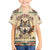 Native American Wolf Dreamcatcher Family Matching Off The Shoulder Long Sleeve Dress and Hawaiian Shirt Vintage Style