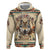 Native American Wolf Dreamcatcher Hoodie Vintage Style - Wonder Print Shop