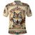 Native American Wolf Dreamcatcher Polo Shirt Vintage Style