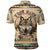 Native American Wolf Dreamcatcher Polo Shirt Vintage Style