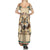 Native American Wolf Dreamcatcher Summer Maxi Dress Vintage Style