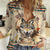 Native American Wolf Dreamcatcher Women Casual Shirt Vintage Style - Wonder Print Shop