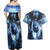 Native American Wolf And Eagle Couples Matching Off Shoulder Maxi Dress and Hawaiian Shirt Thunder Style