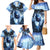 Native American Wolf And Eagle Family Matching Mermaid Dress and Hawaiian Shirt Thunder Style