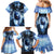 Native American Wolf And Eagle Family Matching Mermaid Dress and Hawaiian Shirt Thunder Style