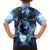 Native American Wolf And Eagle Family Matching Off The Shoulder Long Sleeve Dress and Hawaiian Shirt Thunder Style