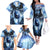 Native American Wolf And Eagle Family Matching Off The Shoulder Long Sleeve Dress and Hawaiian Shirt Thunder Style