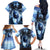 Native American Wolf And Eagle Family Matching Off The Shoulder Long Sleeve Dress and Hawaiian Shirt Thunder Style