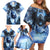 Native American Wolf And Eagle Family Matching Off Shoulder Short Dress and Hawaiian Shirt Thunder Style - Wonder Print Shop