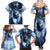 Native American Wolf And Eagle Family Matching Summer Maxi Dress and Hawaiian Shirt Thunder Style