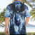 Native American Wolf And Eagle Hawaiian Shirt Thunder Style - Wonder Print Shop