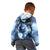 Native American Wolf And Eagle Kid Hoodie Thunder Style - Wonder Print Shop