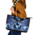 Native American Wolf And Eagle Leather Tote Bag Thunder Style