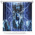 Native American Wolf And Eagle Shower Curtain Thunder Style