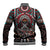 Native American Indian Warrior Skull Baseball Jacket - Wonder Print Shop