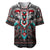 Native American Indian Warrior Skull Baseball Jersey - Wonder Print Shop