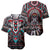 Native American Indian Warrior Skull Baseball Jersey - Wonder Print Shop