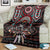 Native American Indian Warrior Skull Blanket