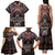 Native American Indian Warrior Skull Family Matching Tank Maxi Dress and Hawaiian Shirt