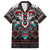 Native American Indian Warrior Skull Hawaiian Shirt - Wonder Print Shop