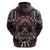 Native American Indian Warrior Skull Hoodie - Wonder Print Shop