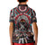 Native American Indian Warrior Skull Kid Polo Shirt - Wonder Print Shop