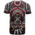 Native American Indian Warrior Skull T Shirt