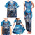 Beautiful Native American Wolf Family Matching Tank Maxi Dress and Hawaiian Shirt Galaxy Art