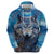 Beautiful Native American Wolf Hoodie Galaxy Art - Wonder Print Shop