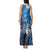 Beautiful Native American Wolf Tank Maxi Dress Galaxy Art