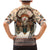 Native American Family Matching Mermaid Dress and Hawaiian Shirt Buffalo Skull