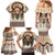 Native American Family Matching Mermaid Dress and Hawaiian Shirt Buffalo Skull