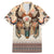 Native American Family Matching Mermaid Dress and Hawaiian Shirt Buffalo Skull