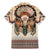 Native American Family Matching Mermaid Dress and Hawaiian Shirt Buffalo Skull