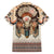 Native American Family Matching Puletasi and Hawaiian Shirt Buffalo Skull - Wonder Print Shop