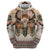 Native American Hoodie Buffalo Skull - Wonder Print Shop