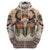 Native American Hoodie Buffalo Skull - Wonder Print Shop