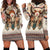 Native American Hoodie Dress Buffalo Skull