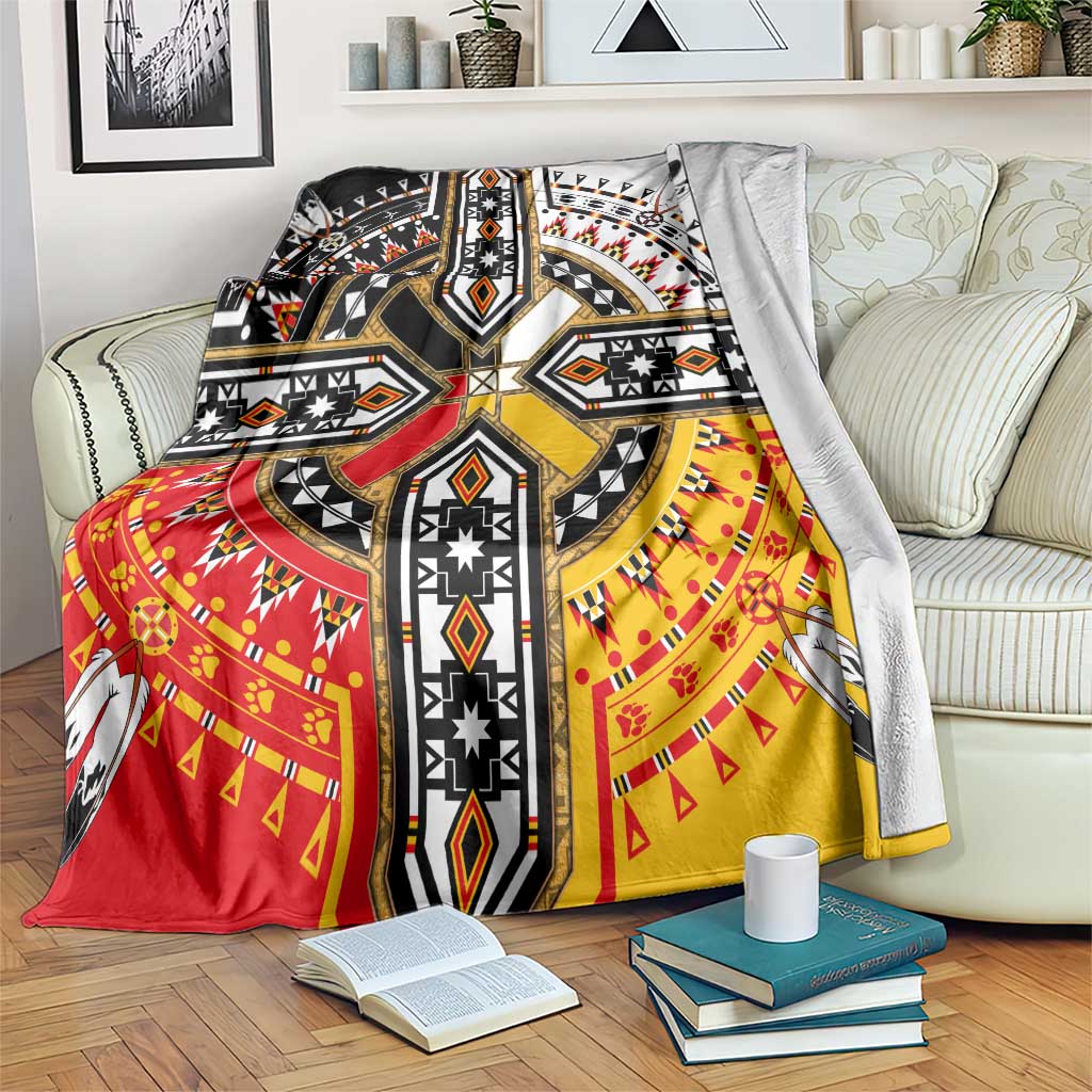 Four Directions Native American Blanket