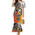 Four Directions Native American Family Matching Mermaid Dress and Hawaiian Shirt