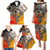 Four Directions Native American Family Matching Puletasi and Hawaiian Shirt - Wonder Print Shop