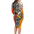 Four Directions Native American Long Sleeve Bodycon Dress