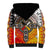 Four Directions Native American Sherpa Hoodie