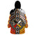 Four Directions Native American Wearable Blanket Hoodie - Wonder Print Shop