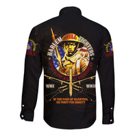 369 – A Symbol Of Valor And Dignity Long Sleeve Button Shirt - Wonder Print Shop