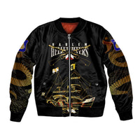 Harlem Hellfighters—First To Fight, First To Lead Bomber Jacket - Wonder Print Shop