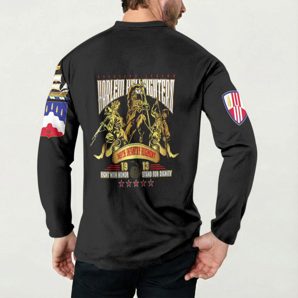 At The Front, Always Button Sweatshirt - Wonder Print Shop