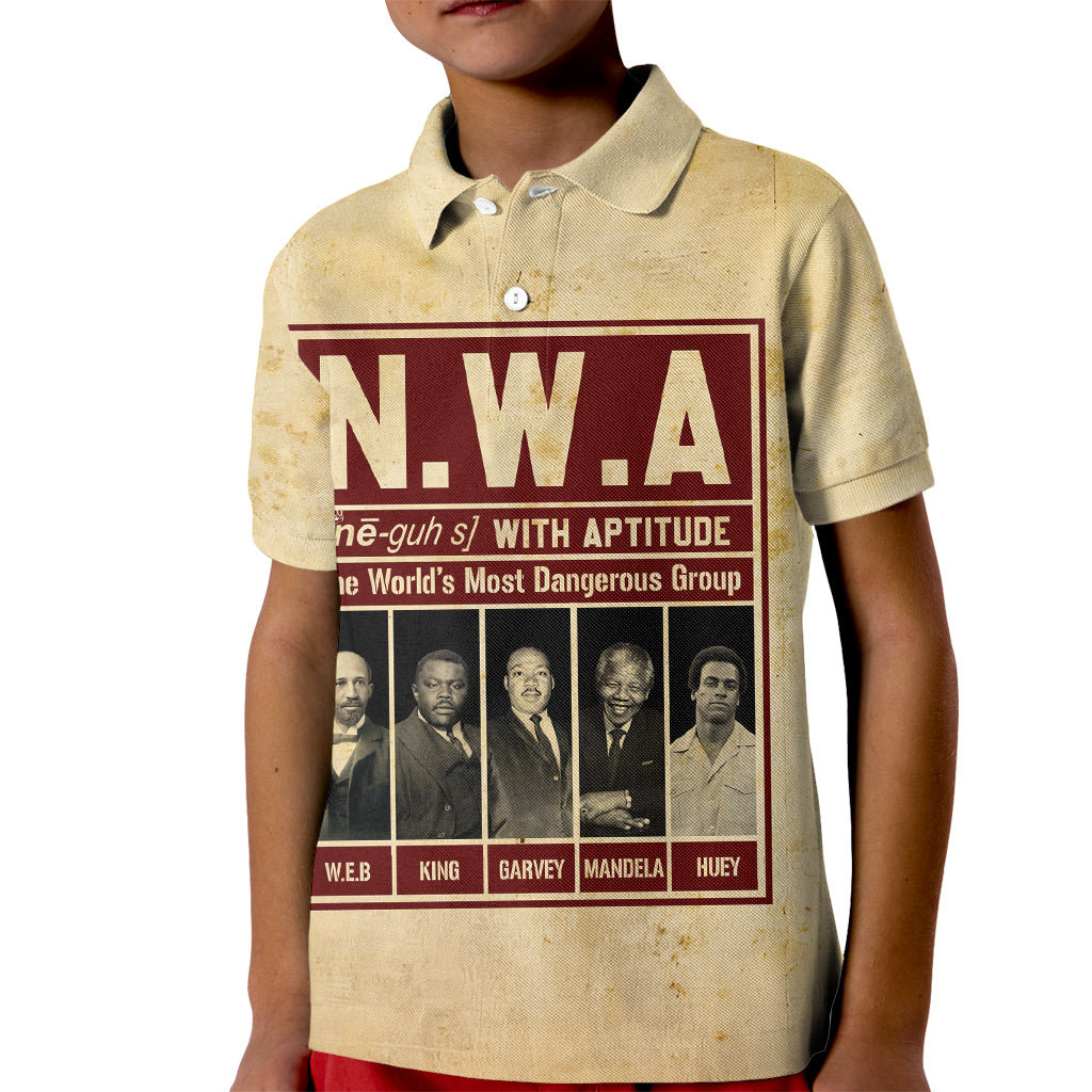 The World's Most Dangerous Group Kid Polo Shirt - Wonder Print Shop