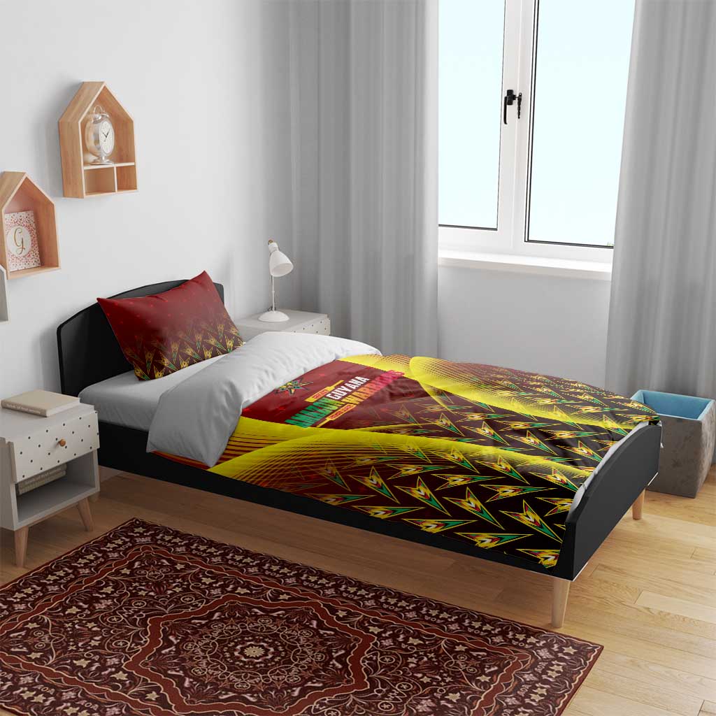 Guyana Cricket Amazon Warriors Bedding Set Unleashing the Power Battle Mode