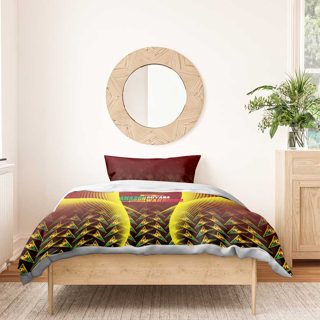 Guyana Cricket Amazon Warriors Bedding Set Unleashing the Power Battle Mode